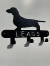 Dachshund Lead Hook Holder - MetalCraft