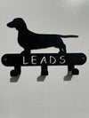 Dachshund Lead Hook Holder - MetalCraft