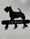 Scottish Terrier Lead Hook Holder - MetalCraft