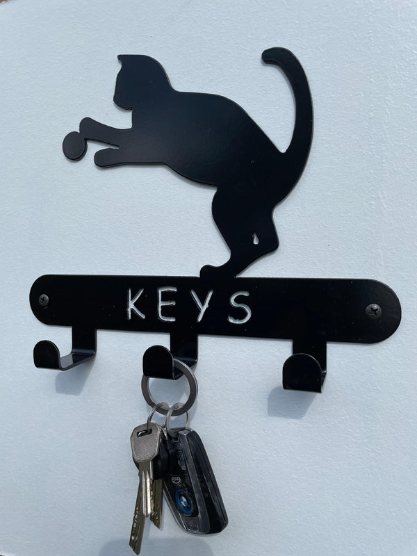 Kitten Key Hooks - MetalCraft