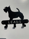 Scottish Terrier Lead Hook Holder - MetalCraft