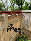 Robin Family Birdfeeder - MetalCraft