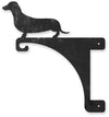 Miniature Dachshund Hanging Basket Bracket - MetalCraft