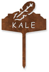 Kale Veg Patch Marker - MetalCraft